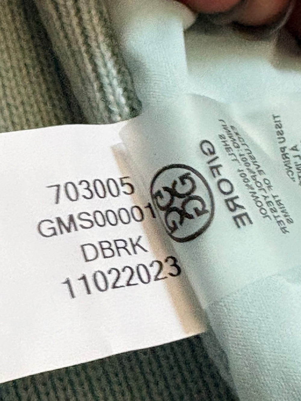 G/Fore G4 Fold Wind Breaker Wool Vest Mens Light Blue - Picture 6 of 6